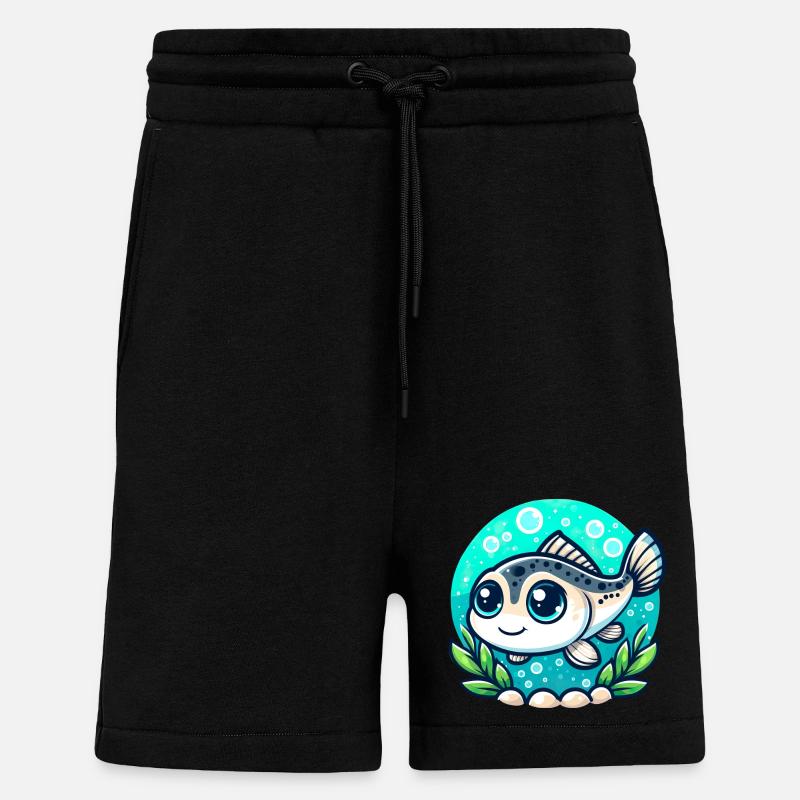 Lachsi - Shorts - made by SPREAD - SOLID BLACK