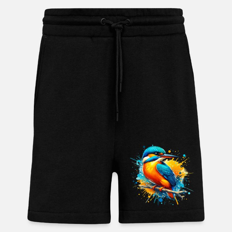 Eisvogel - Shorts - made by SPREAD - SOLID BLACK
