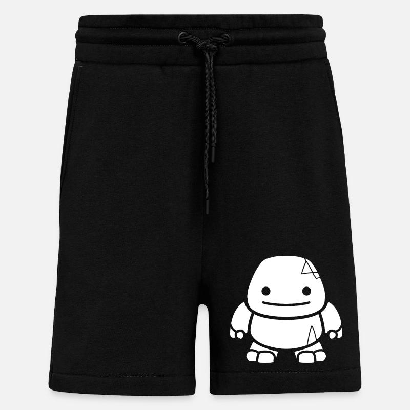 golem - Short bio décontracté fabriqué en UE - SOLID BLACK