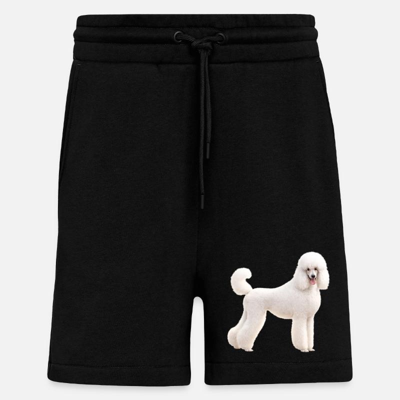 Pudel Large White - Shorts - made by SPREAD - SOLID BLACK