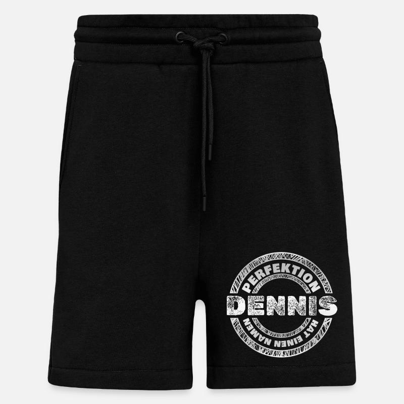 Perfekt Dennis - Shorts - made by SPREAD - SOLID BLACK