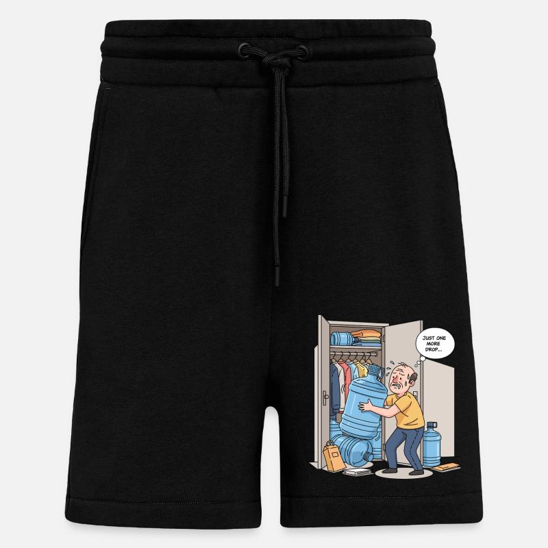 Just another drop... - Shorts - made by SPREAD - SOLID BLACK