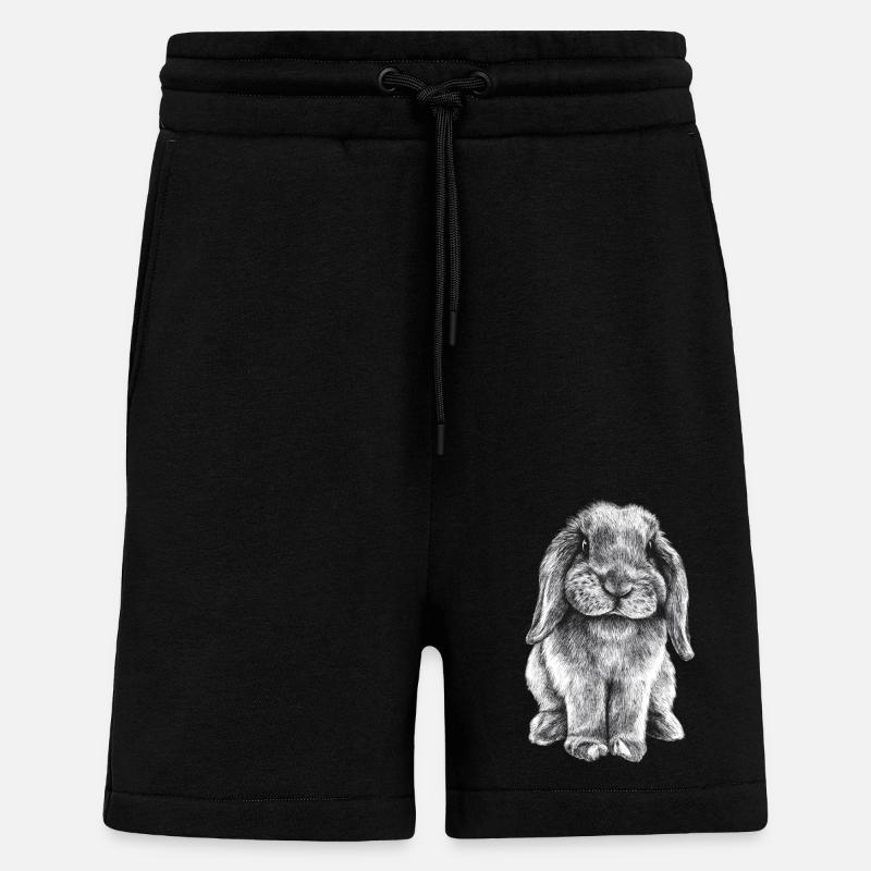 Buddy - Short bio décontracté fabriqué en UE - SOLID BLACK