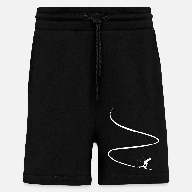 Skipiste - Shorts - made by SPREAD - SOLID BLACK