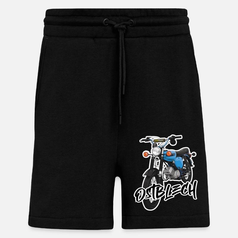 S51 (light blue) // Illustration - Shorts - made by SPREAD - SOLID BLACK