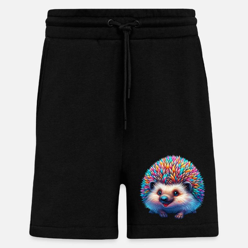 Hedgehog - Shorts - made by SPREAD - SOLID BLACK