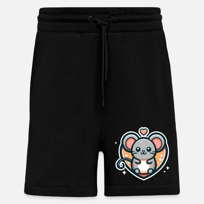 Lieblingsmaus - Shorts - made by SPREAD - SOLID BLACK