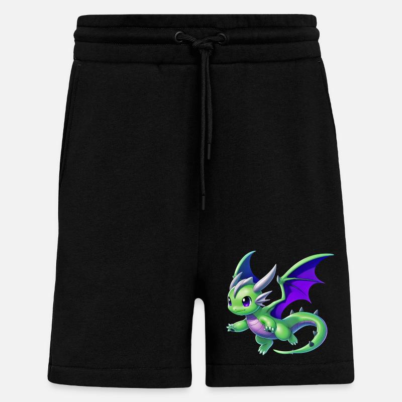 Drache - Shorts - made by SPREAD - SOLID BLACK