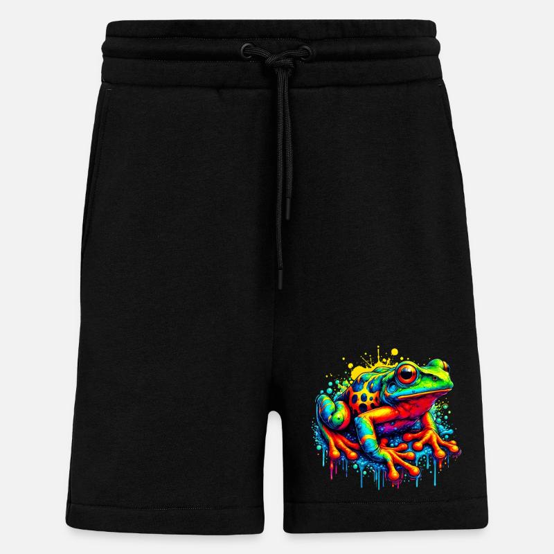Frosch - Shorts - made by SPREAD - SOLID BLACK