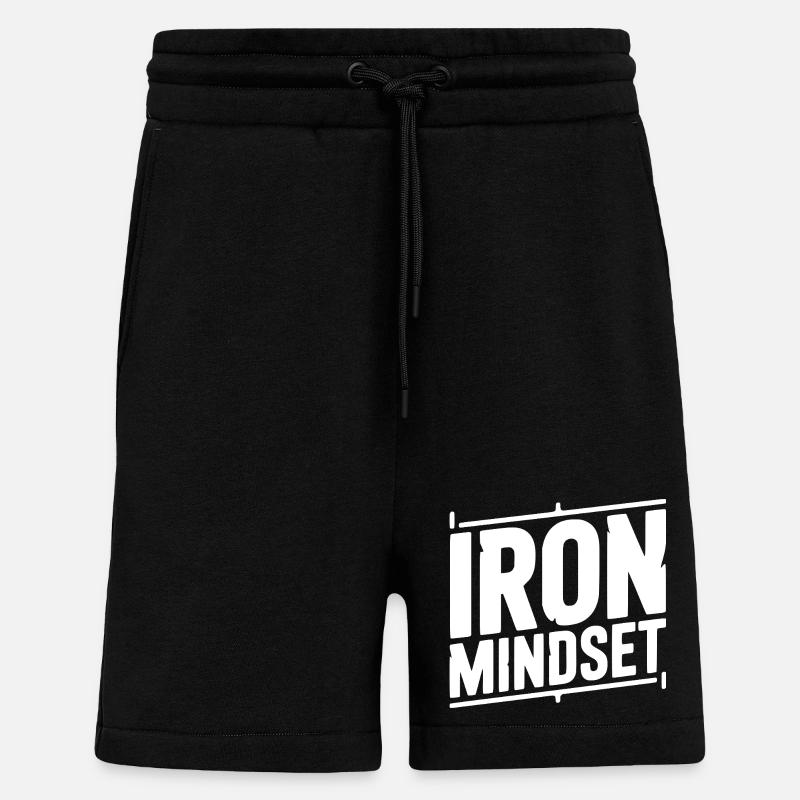 Eiserne Denkweise - Shorts - made by SPREAD - SOLID BLACK