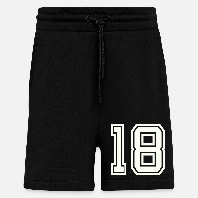 18 - Shorts - made by SPREAD - SOLID BLACK