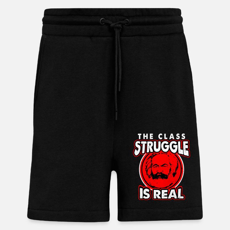 Kommunismus - Shorts - made by SPREAD - SOLID BLACK