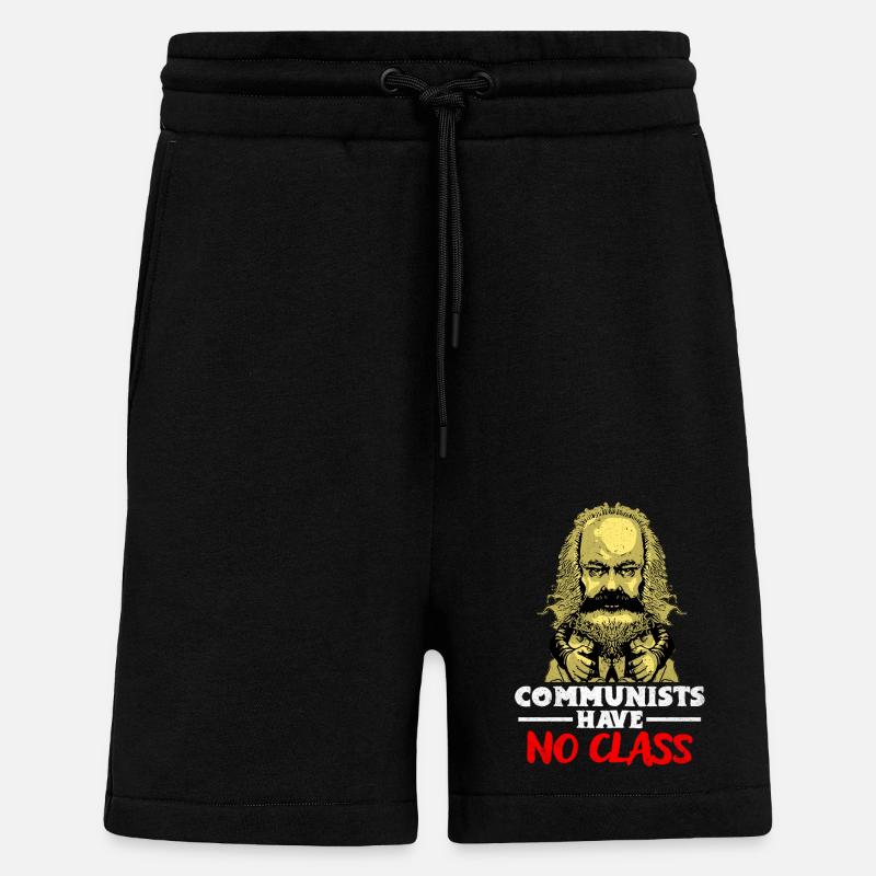 Kommunismus - Shorts - made by SPREAD - SOLID BLACK