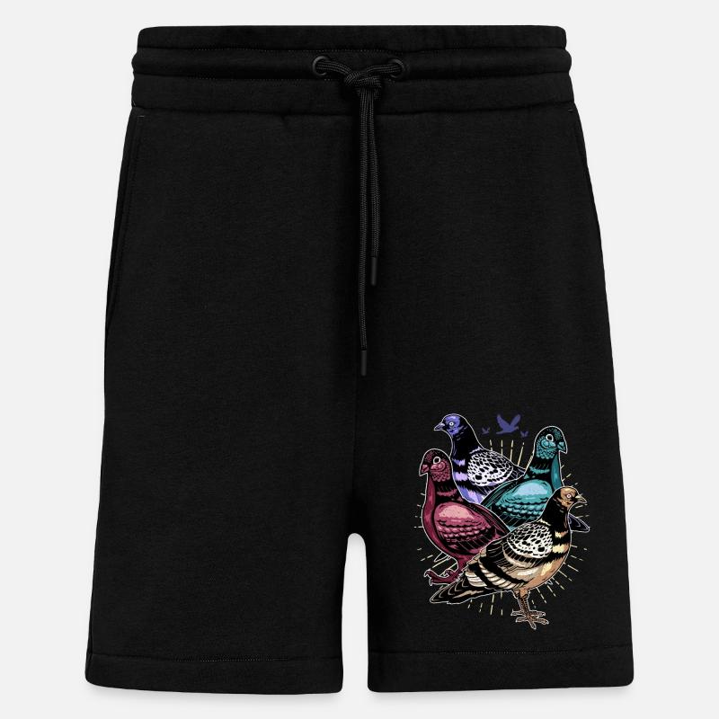 Taube - Shorts - made by SPREAD - SOLID BLACK