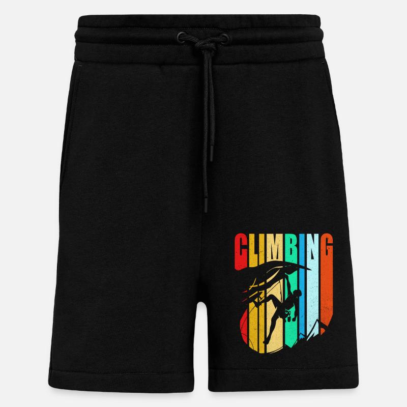 Klettern - Shorts - made by SPREAD - SOLID BLACK