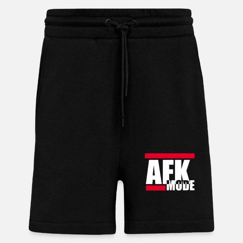 computer - Shorts - made by SPREAD - SOLID BLACK