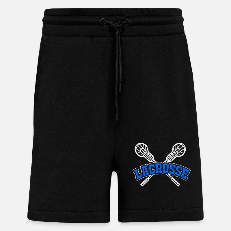 Lacrosse - Short bio décontracté fabriqué en UE - SOLID BLACK