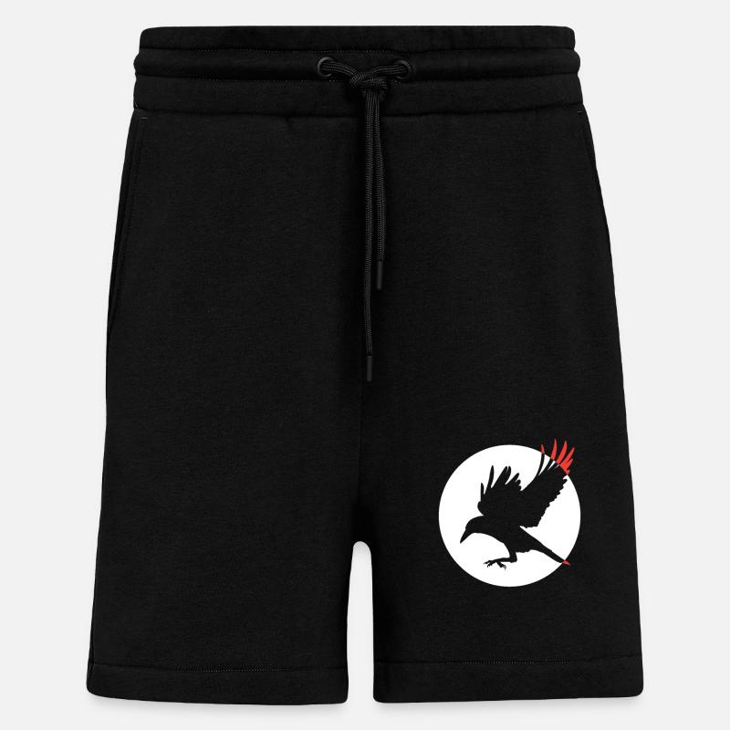 Rabe Krähe - Shorts - made by SPREAD - SOLID BLACK