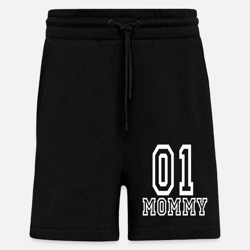 first mother's day - Shorts - made by SPREAD - SOLID BLACK