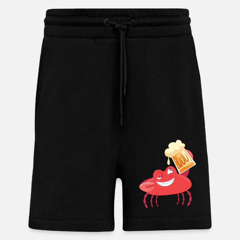 Krabbe - Shorts - made by SPREAD - SOLID BLACK
