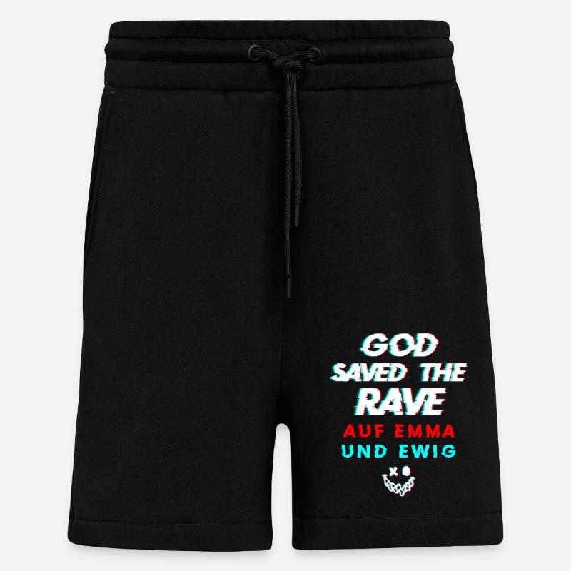 Raver - Shorts - made by SPREAD - SOLID BLACK
