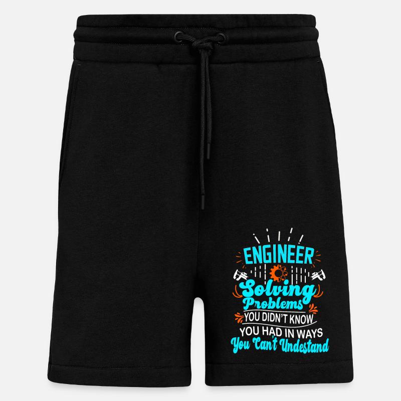 Computer Science Computer Scientist Gift - Shorts - made by SPREAD - SOLID BLACK