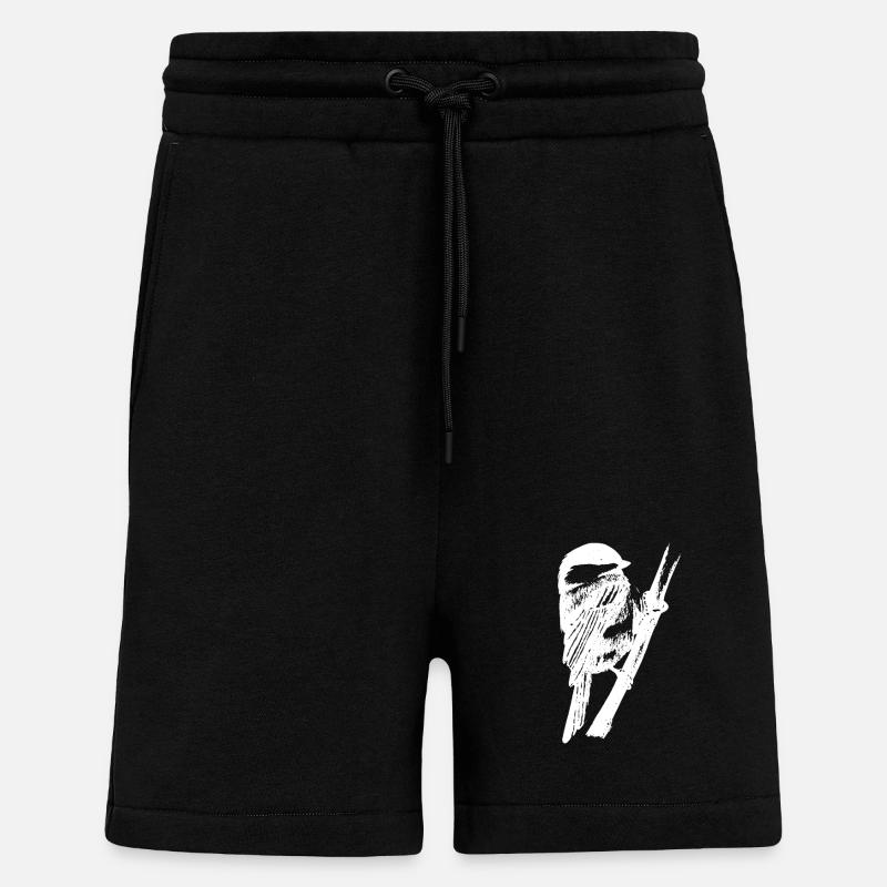 Blaumeise - Shorts - made by SPREAD - SOLID BLACK