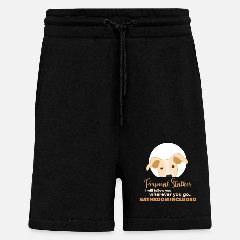 Windhund, Hunderasse, whippet - Shorts - made by SPREAD - SOLID BLACK