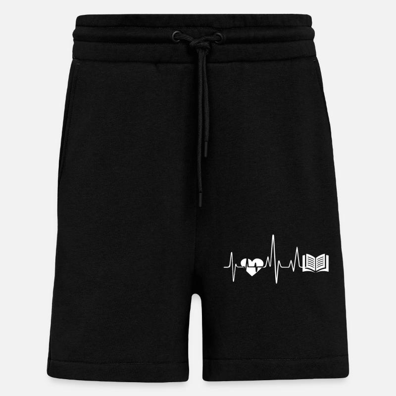 Buch Buch Herzschlag - Shorts - made by SPREAD - SOLID BLACK