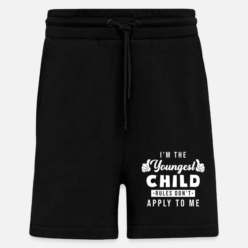 Cadet - Short bio décontracté fabriqué en UE - SOLID BLACK