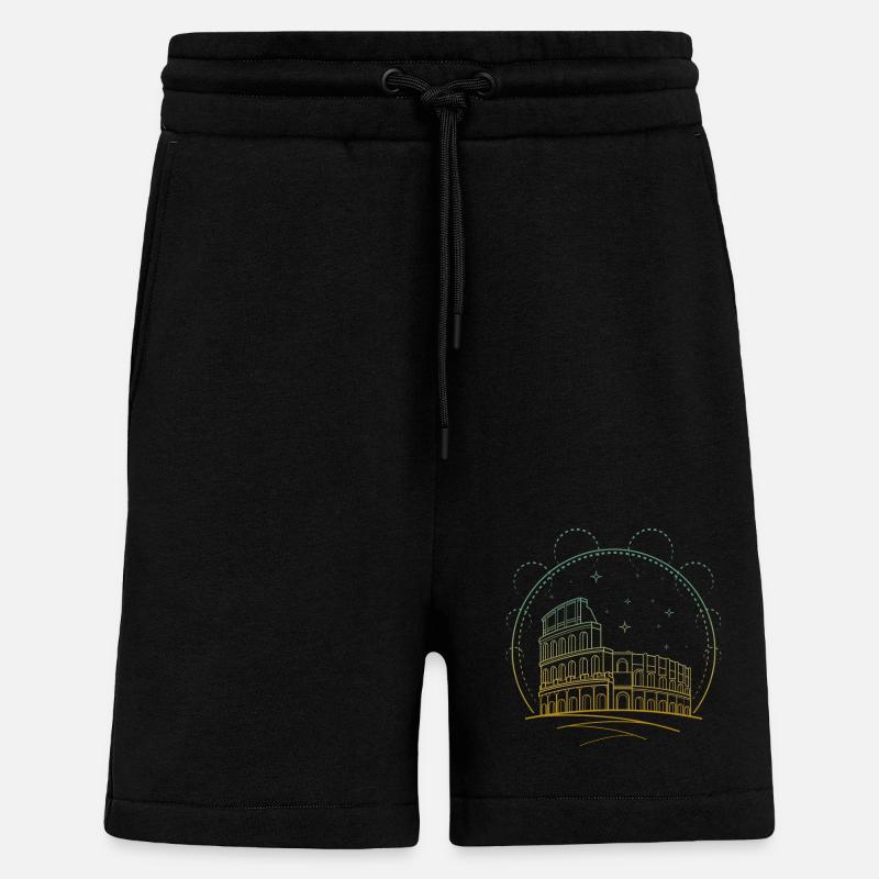 Rom - Shorts - made by SPREAD - SOLID BLACK