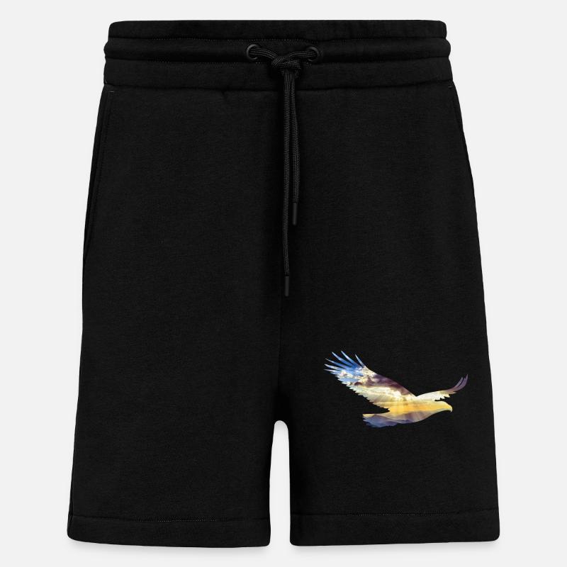 Adler Berge - Shorts - made by SPREAD - SOLID BLACK