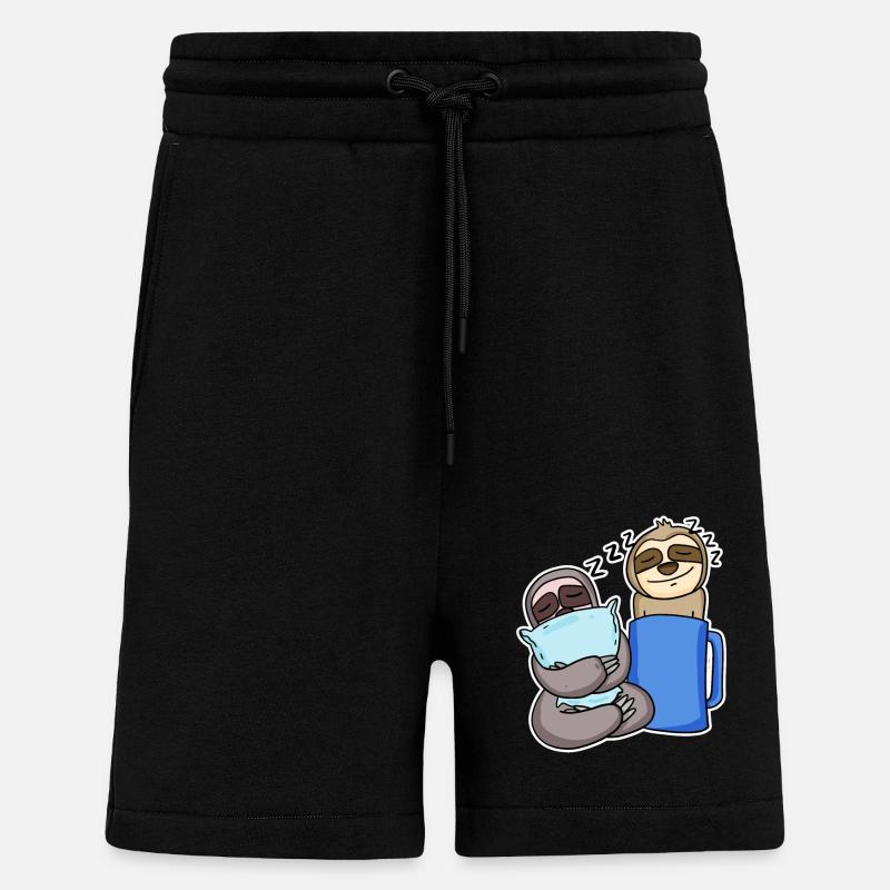 Faultiere - Shorts - made by SPREAD - SOLID BLACK