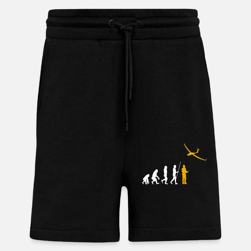 Evolution RC Segelflugzeug Ferngesteuert Modellbau - Shorts - made by SPREAD - SOLID BLACK