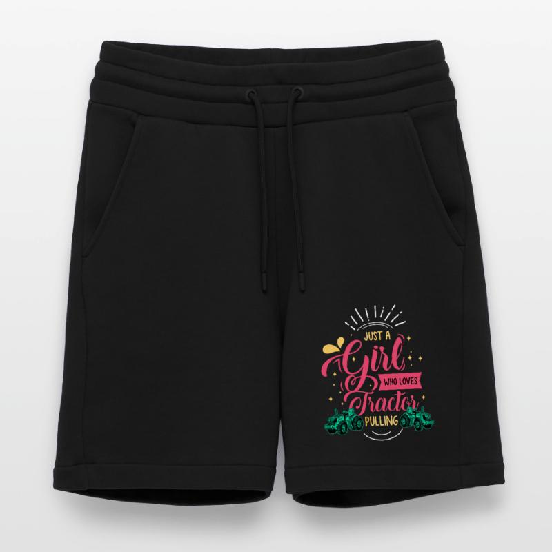 tractor pulling, tractor pulling pulling, drag, Short bio décontracté fabriqué en UE