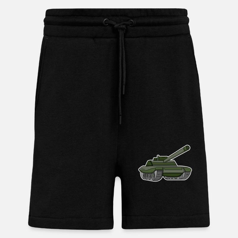 Panzer - Shorts - made by SPREAD - SOLID BLACK