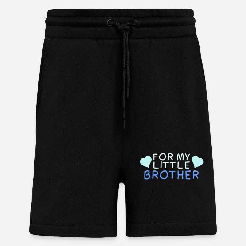 For my little brother - Shorts - made by SPREAD - SOLID BLACK