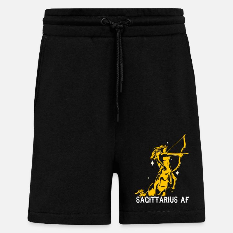 Schütze Sternzeichen - Shorts - made by SPREAD - SOLID BLACK