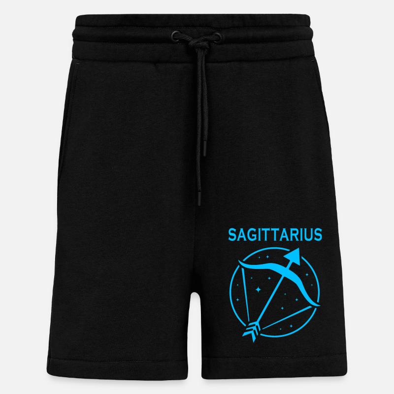 Sternzeichen Schütze - Shorts - made by SPREAD - SOLID BLACK