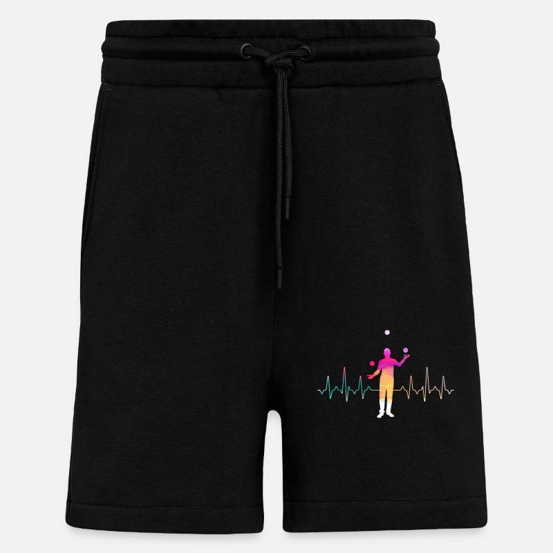 Jonglieren - Shorts - made by SPREAD - SOLID BLACK