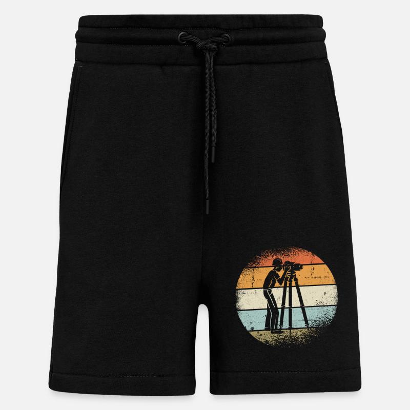 Vermesser Geschenk - Shorts - made by SPREAD - SOLID BLACK