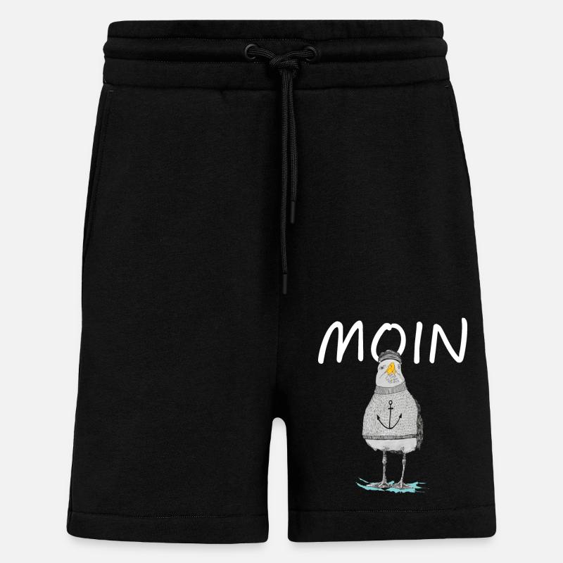 MOIN - MÖVE - Shorts - made by SPREAD - SOLID BLACK