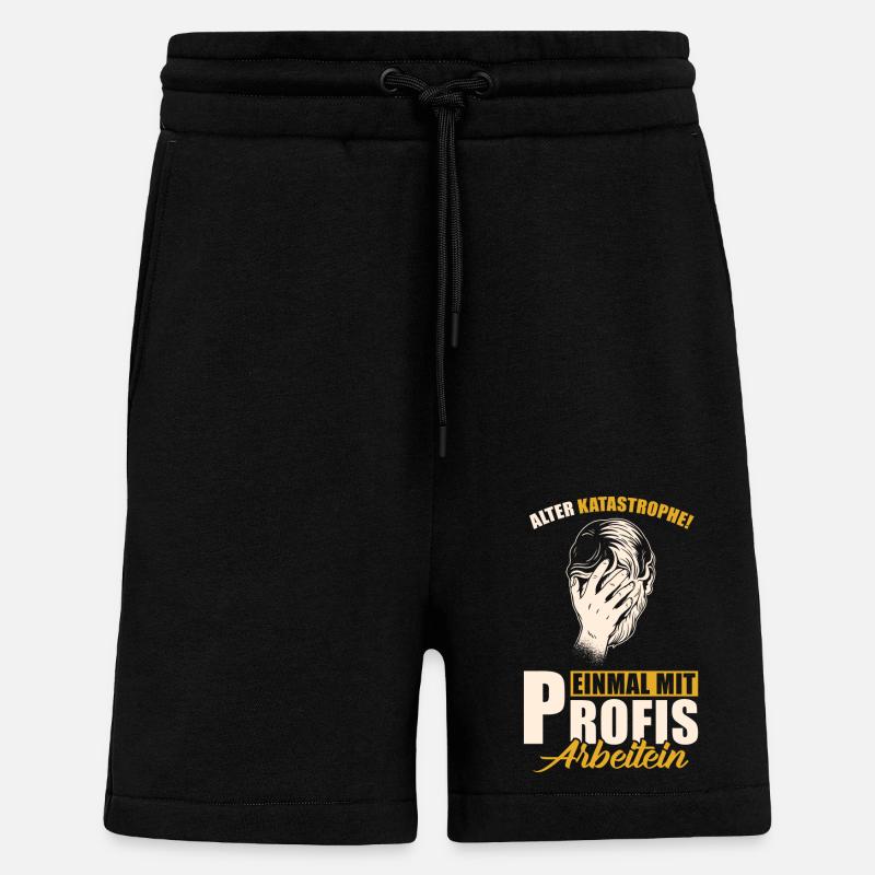 Alter Katastrophe - Shorts - made by SPREAD - SOLID BLACK