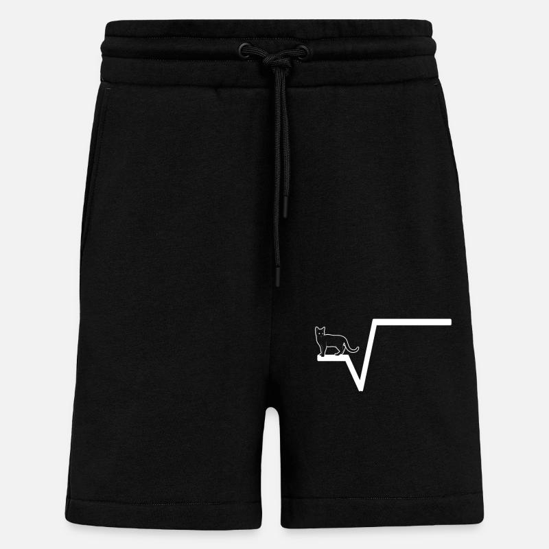 Math Root - Shorts - made by SPREAD - SOLID BLACK