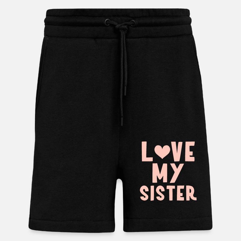 I my sister - Shorts - made by SPREAD - SOLID BLACK