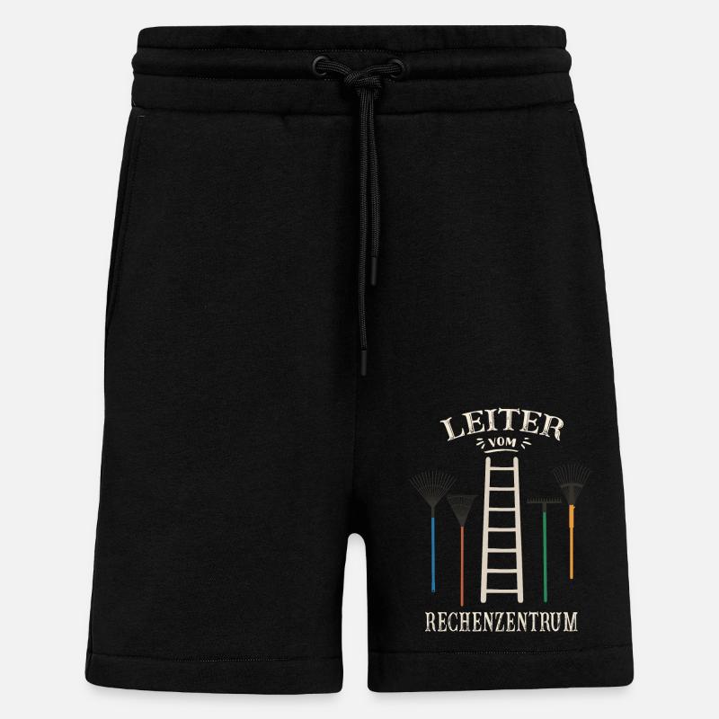 Leiter vom Rechenzentrum - Shorts - made by SPREAD - SOLID BLACK