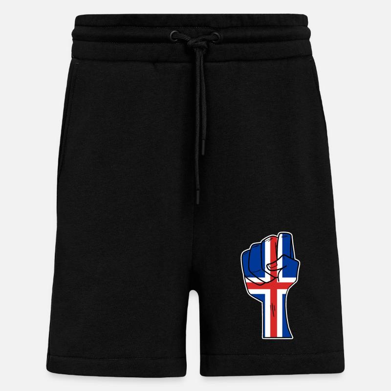 Island - Shorts - made by SPREAD - SOLID BLACK