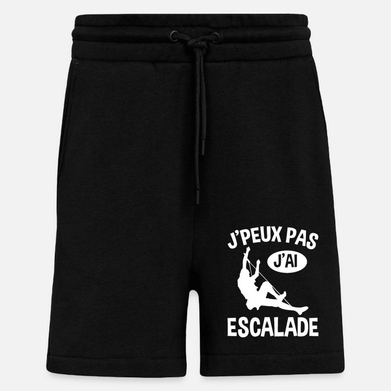 Ich kann nicht klettern - Shorts - made by SPREAD - SOLID BLACK
