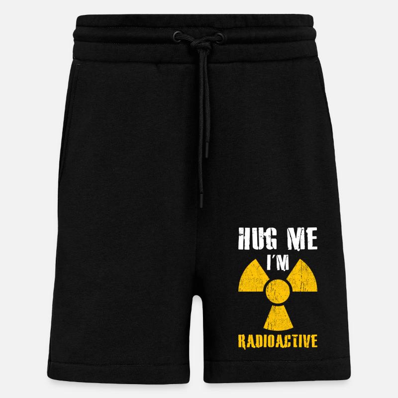Radioaktiv - Shorts - made by SPREAD - SOLID BLACK