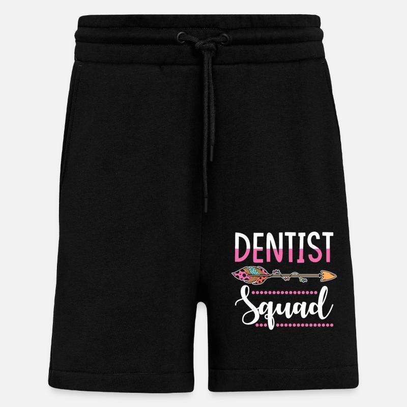 Zahnärtzin Gruppe - Shorts - made by SPREAD - SOLID BLACK